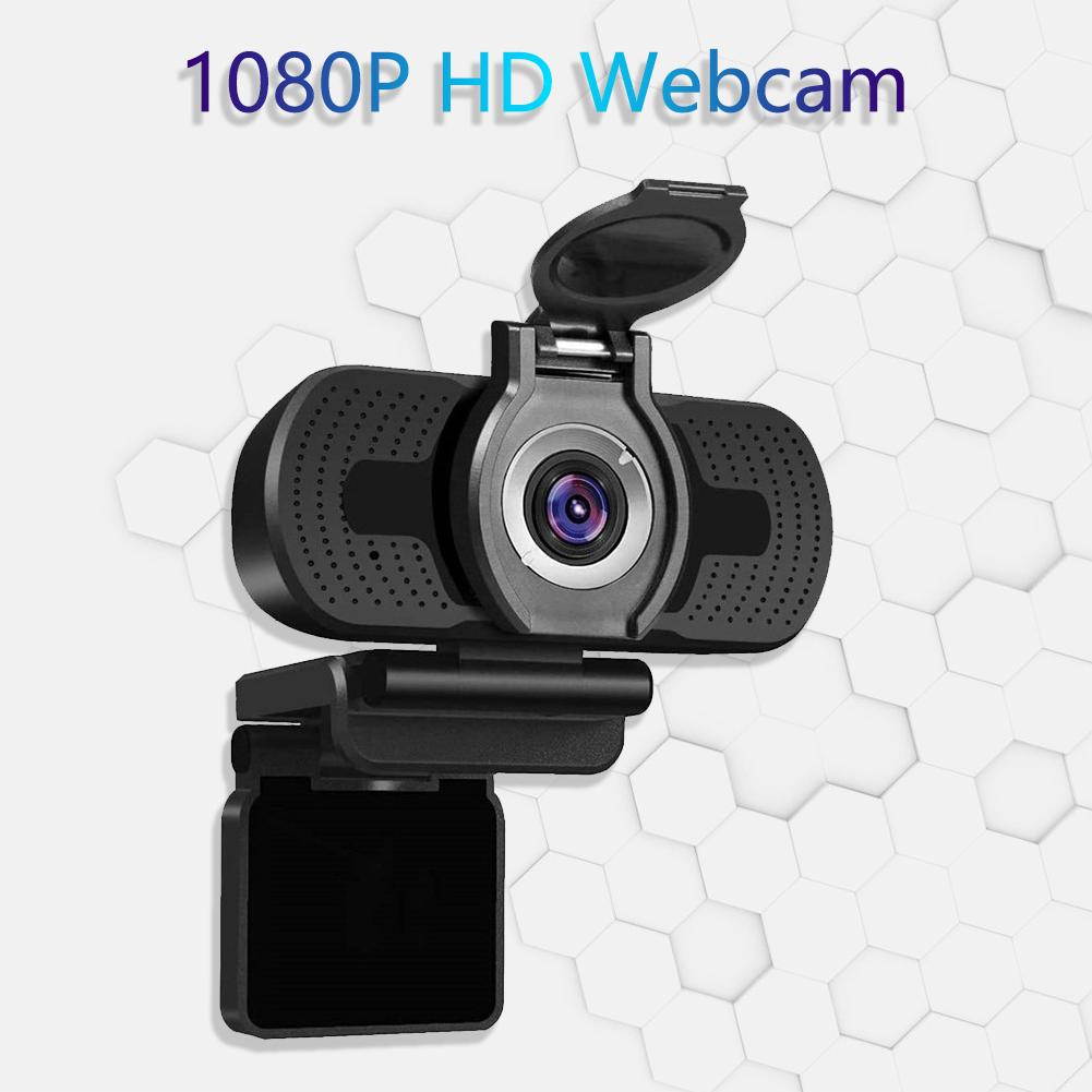 Drive-Free USB HD 1080p Computer Camera With Lens Dust Cover