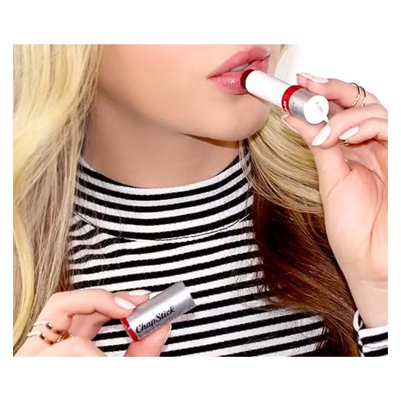 Chapstick Total Hydration Tinted Lip Balm - Hello Bordeaux - 0.12oz