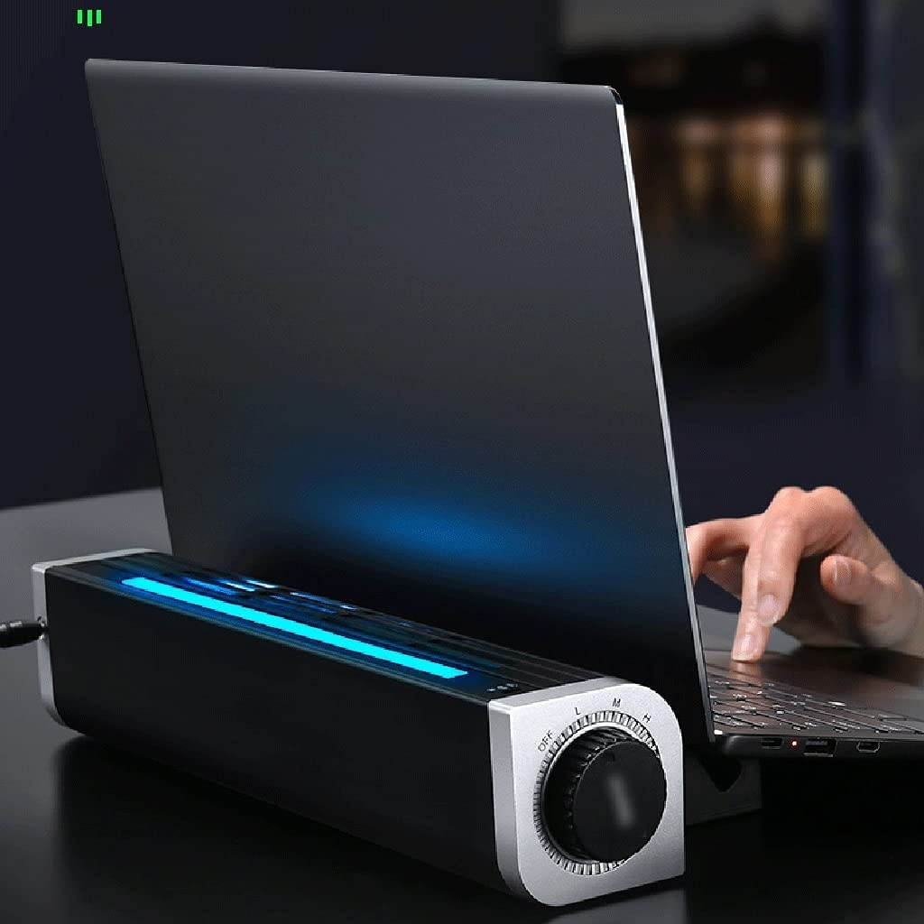 Computer Cooler USB Cooling Fan Laptop Notebook Cinema Cooler USB External Heat Sink Computer Bracket High Speed Mute Cool Pad (Color : NO.3)