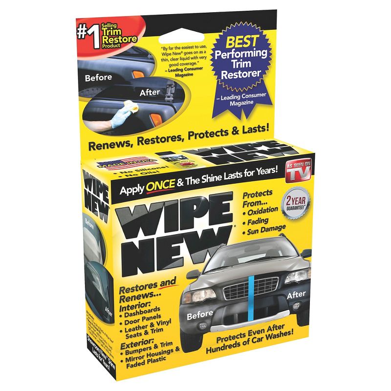 As Seen on TV Wipe New Trim Restorer & Automotive Protector