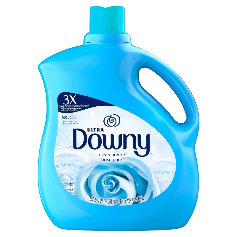 Downy Ultra Clean Breeze Liquid Fabric Conditioner - 129 fl oz