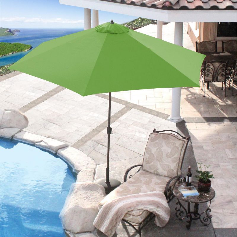 Costway 6.5FT Patio Beach Umbrella Sun Shade Tilt Carry Bag