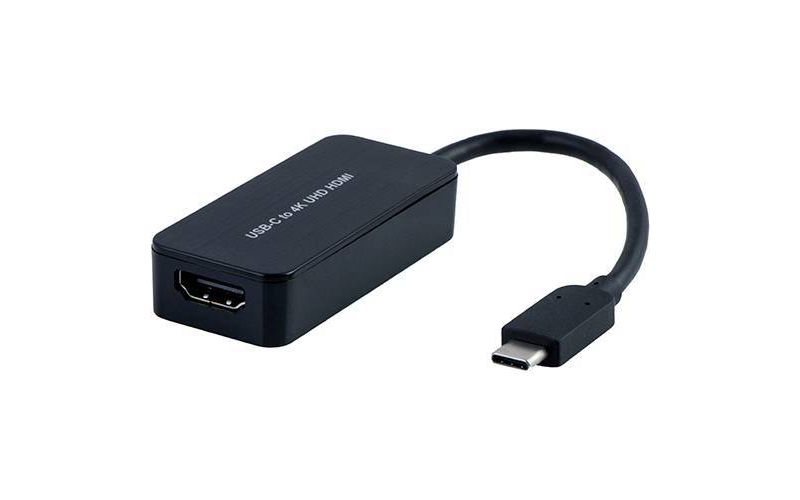 GE USB-C to HDMI Adapter - Black