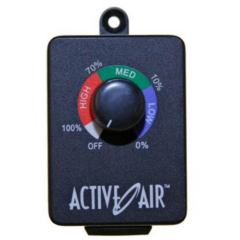 Active Air ACDF4 4 Inch Hydroponic 165 CFM Inline Fan + ACSC Fan Controller