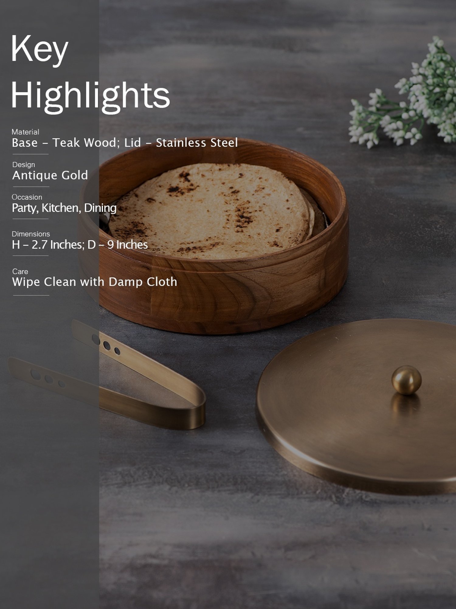 Goodhomes Transparent Glass Butter Dishes With Lid