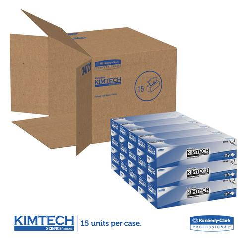 Kimwipes Task Wpr 3Ply 11.8X11.8 Whi 15/119