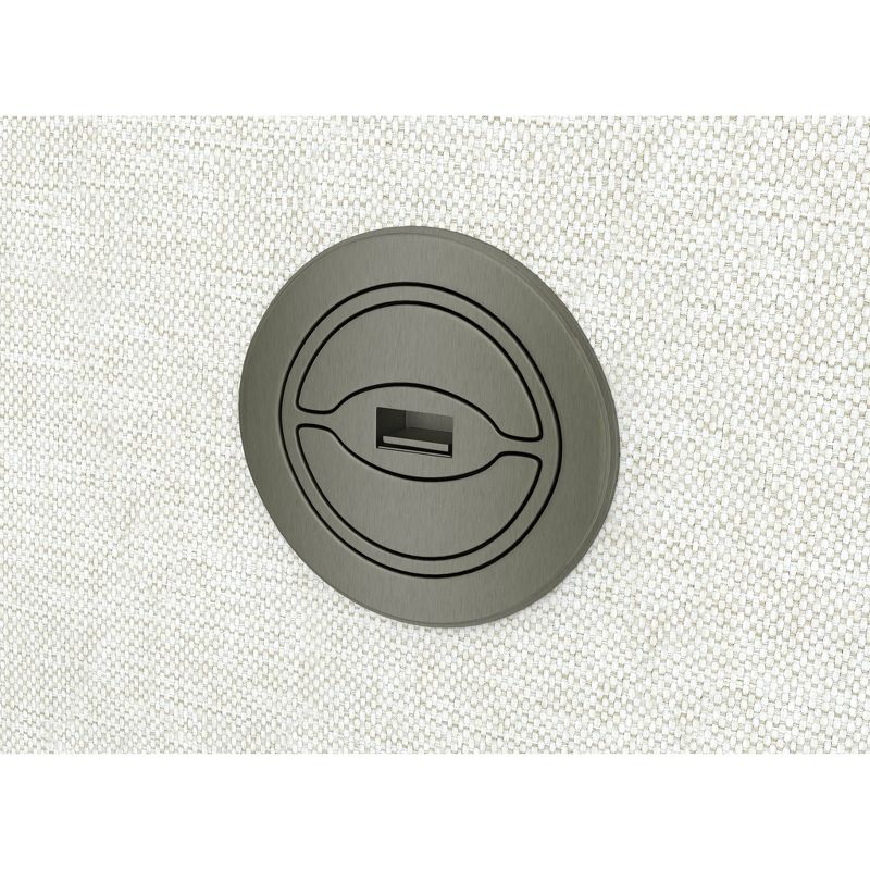 Best Chairs Inc. Shaylyn Power Swivel Glider Recliner - Snow