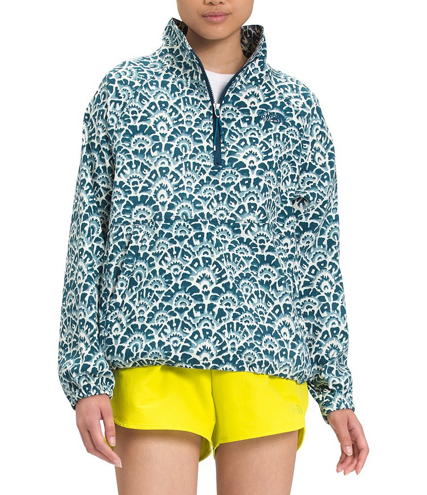 The North Face Printed Class V Packable Long Sleeve Windbreaker