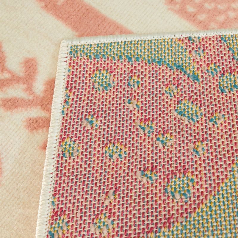 4'1"x5'6" Jungle Pink Rug - Balta Rugs