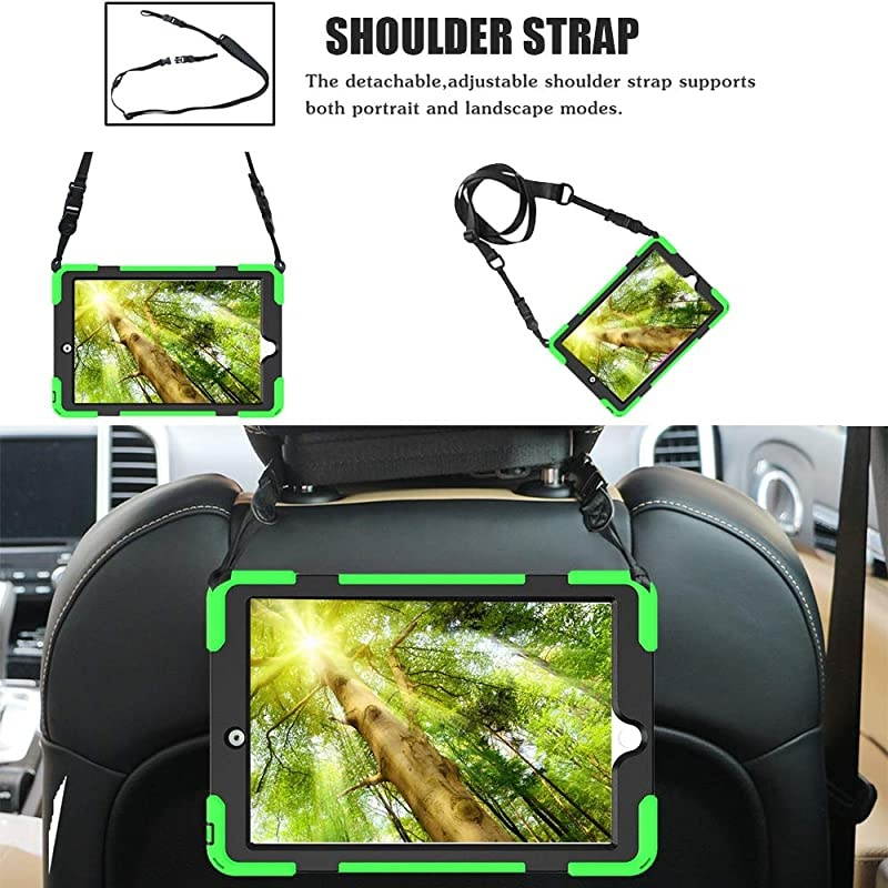 iPad 102 Case 20192020 iPad 7th8th Generation Case with Pencil Holder Kickstand Hand Strap and Shoulder Strap  Case for iPad 102 inch A2197A2198A2199A2200A2270A2428A2429A2430