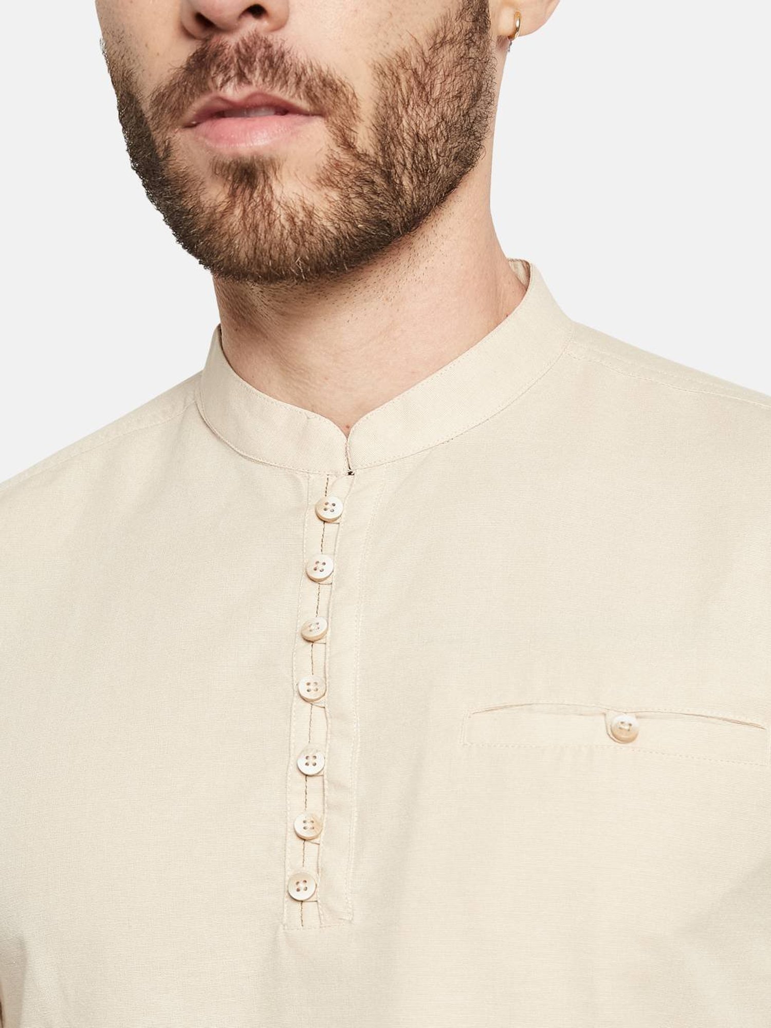 Mettle Natural Cotton Regular Fit Shirt