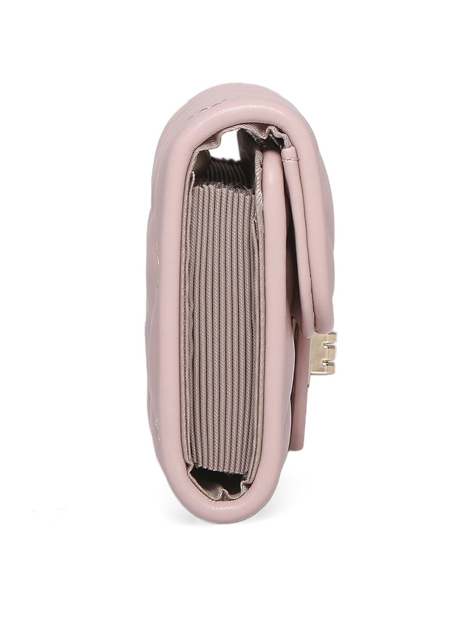 Inc.5 Pink PU Quilted Wallet