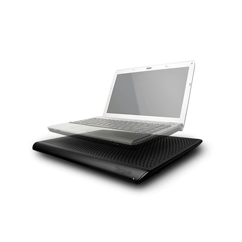 Laptop Chill Mat with USB port Dual Fans Prevents Overheating Rubber Grips Cooling Pad for up to 16Inch Laptop Black PA248U5