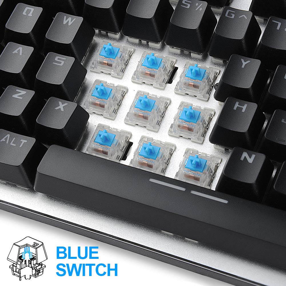 Glorious Modular Mechanical Gaming Keyboard (GMMK)- Barebone Edition (DIY Assembly Required) (Full Size, Black) + Glorious Black Aura Keycaps (Bundle)