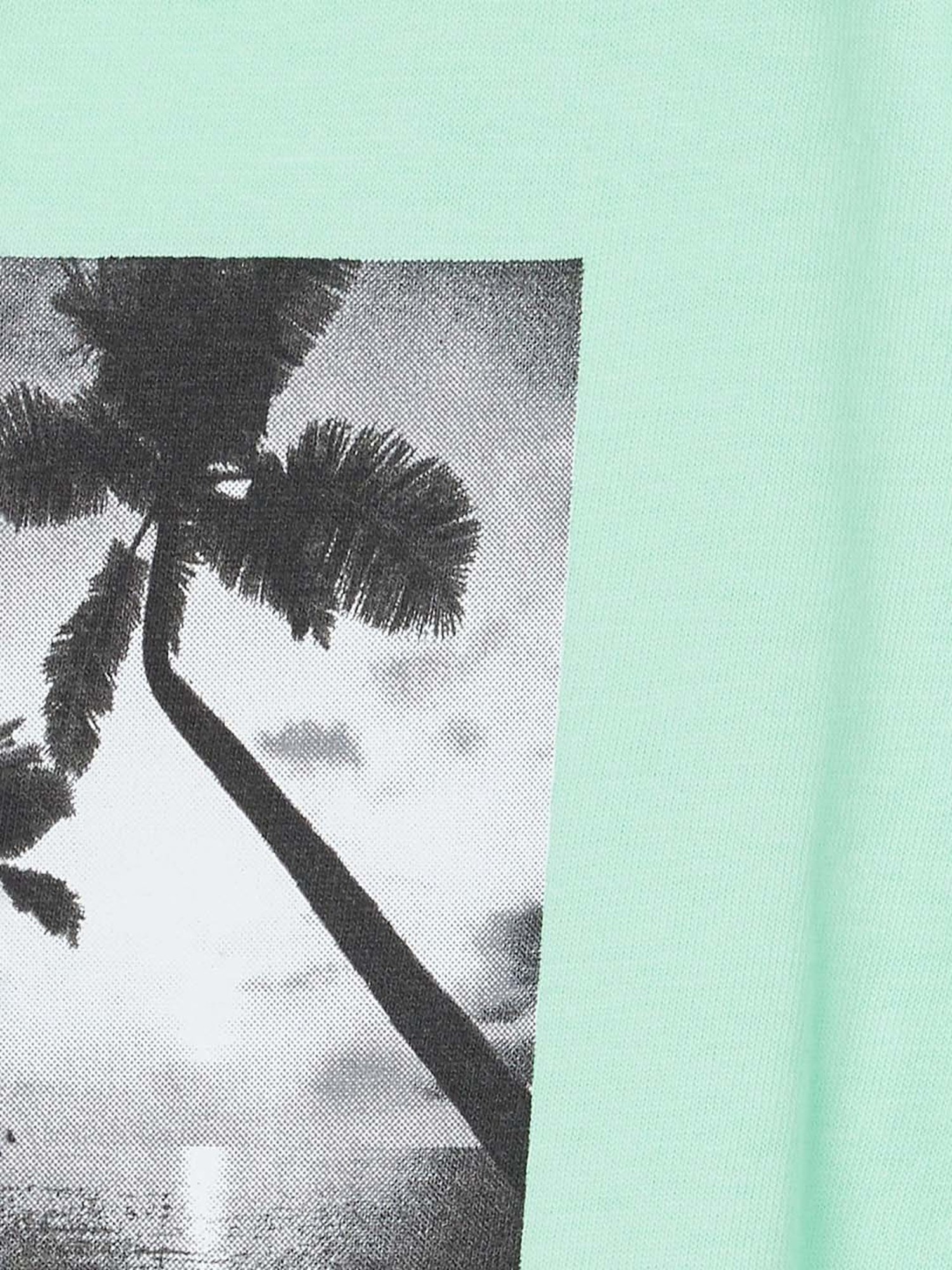 Fame Forever by Lifestyle Kids Mint Green Cotton Printed Shorts