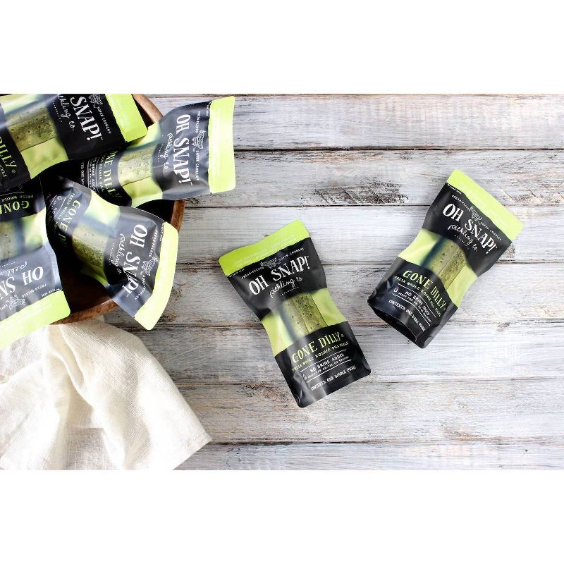 OH SNAP! Gone Dilly Whole Kosher Dill Pickle - 3 fl oz