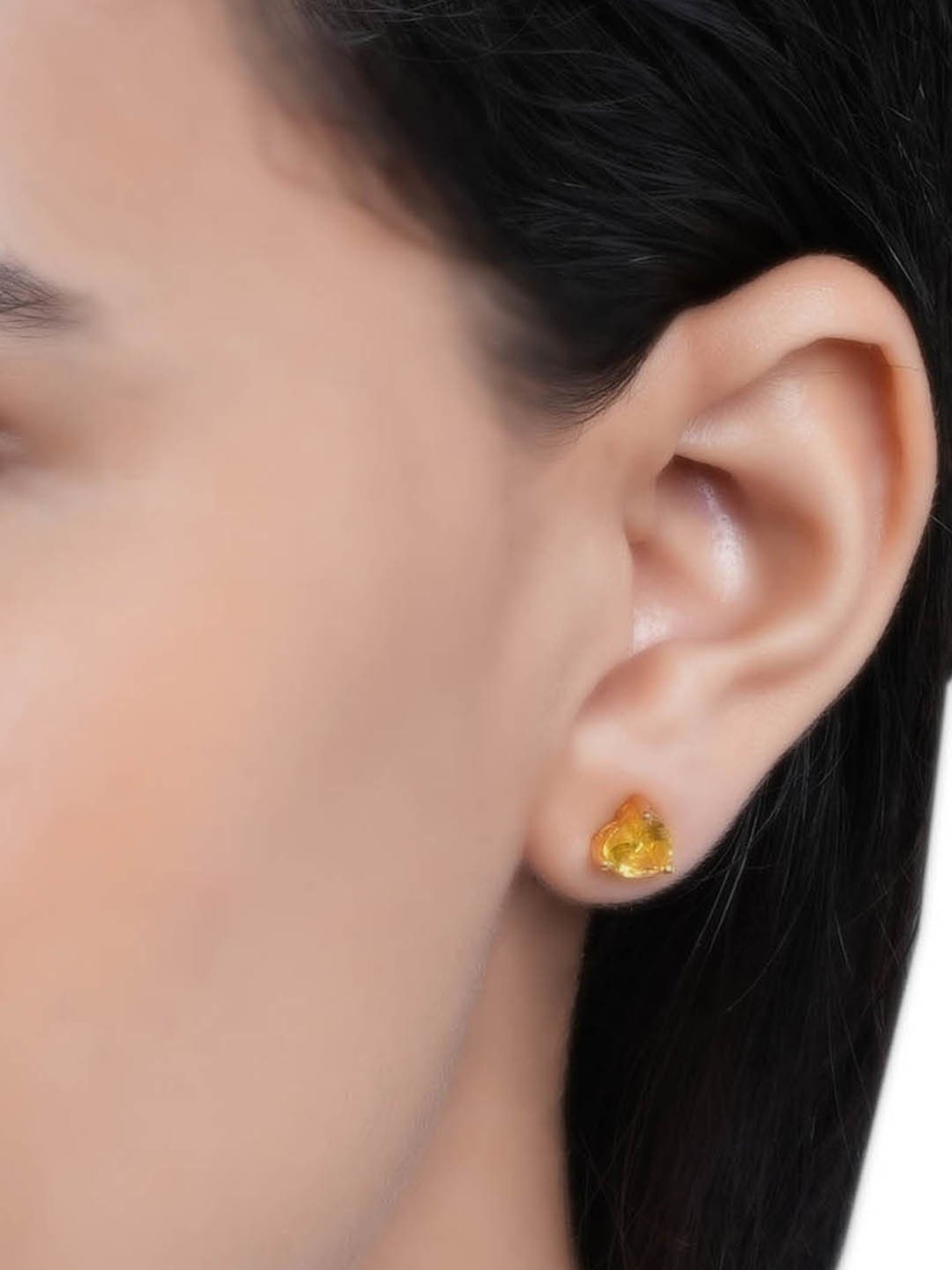 Juicy Couture Golden Scarlet Stud Earrings