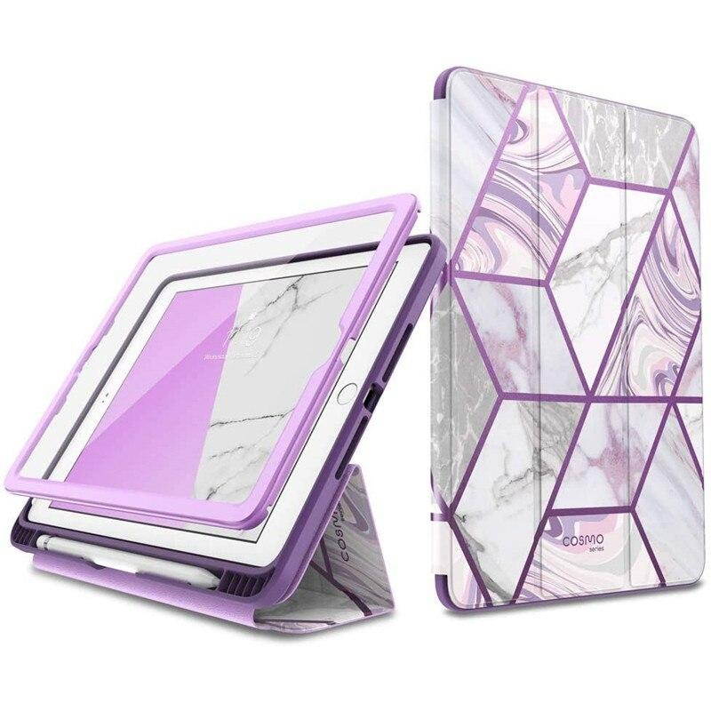 I-BLASON For iPad 9.7 Case (2018/2017) Cosmo Trifold Stand Case with Auto Sleep/Wake & Pencil Holder, Built-in Screen Protector