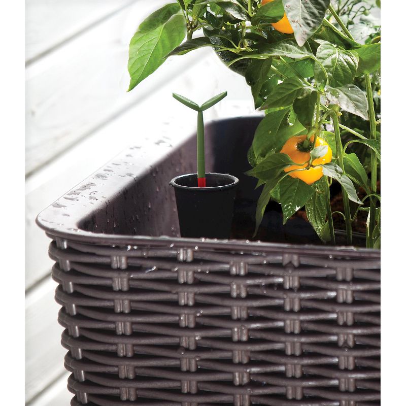 Easy Grow Elevated Rectangular Planter - Brown - Keter