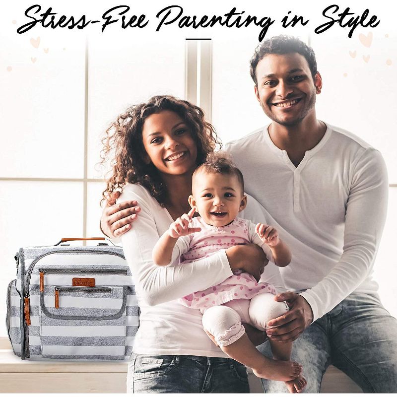 The Physics of HipHop Diaper Bag - Black