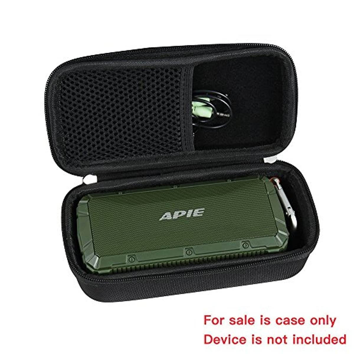 Hermitshell Hard Travel Case Fits DarkBlue/Apie The Newest Generation Ultra Outdoor Portable Wireless Bluetooth Speakers (Black)