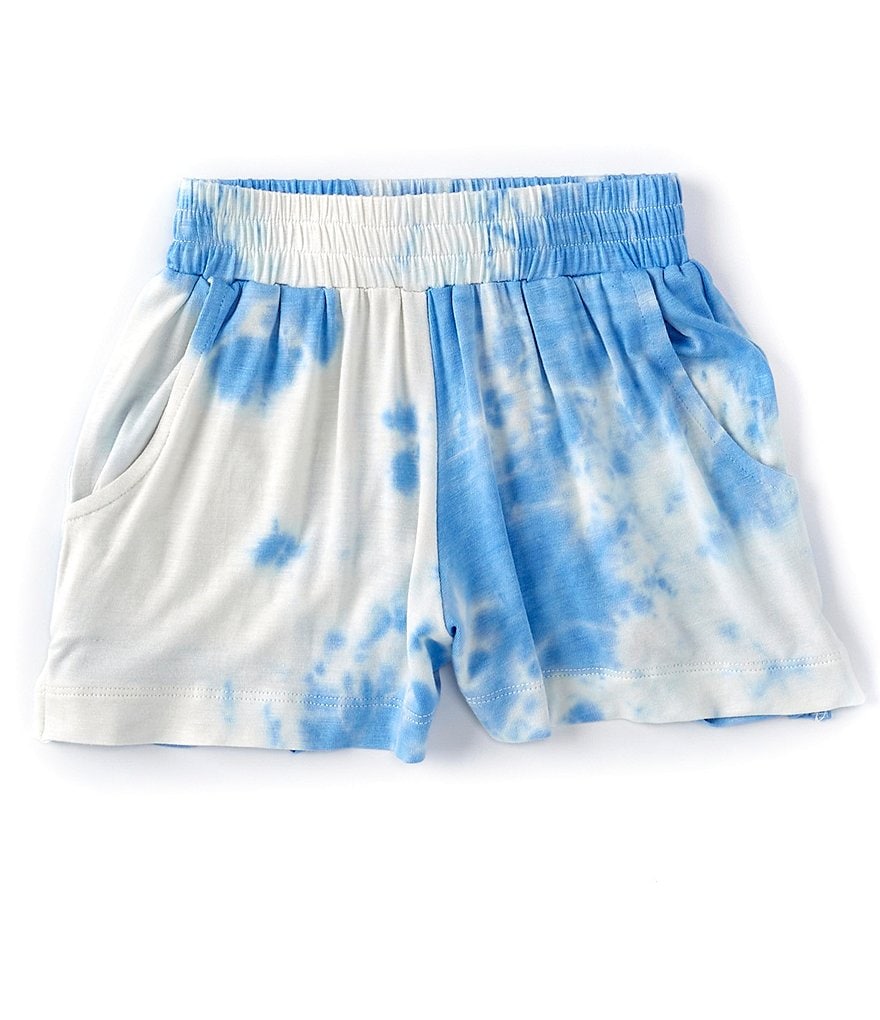 GB Girls Little Girls 2T-6X Tie-Dye Shorts