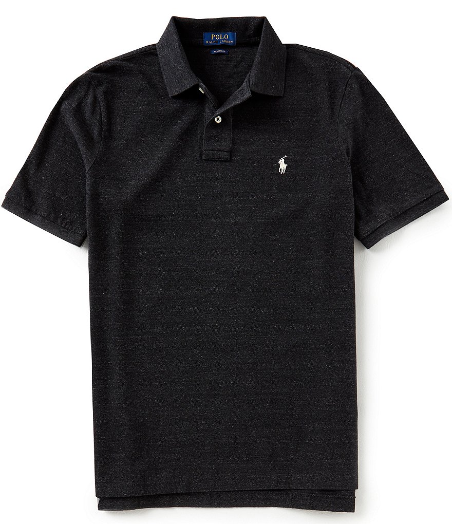 Polo Ralph Lauren Classic-Fit Solid Mesh Polo Shirt