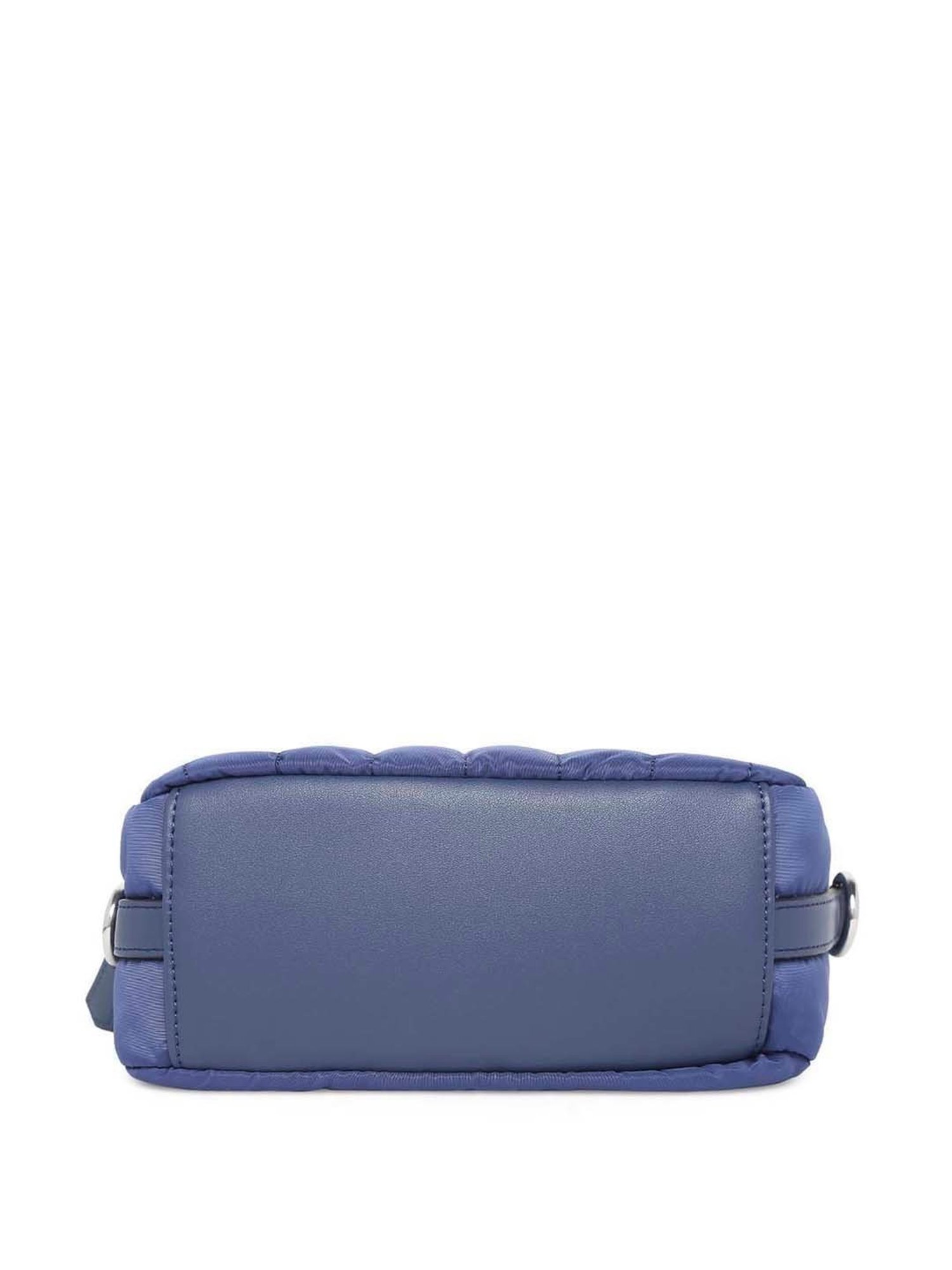 Marina Galanti Blue Quilted Medium Sling Handbag