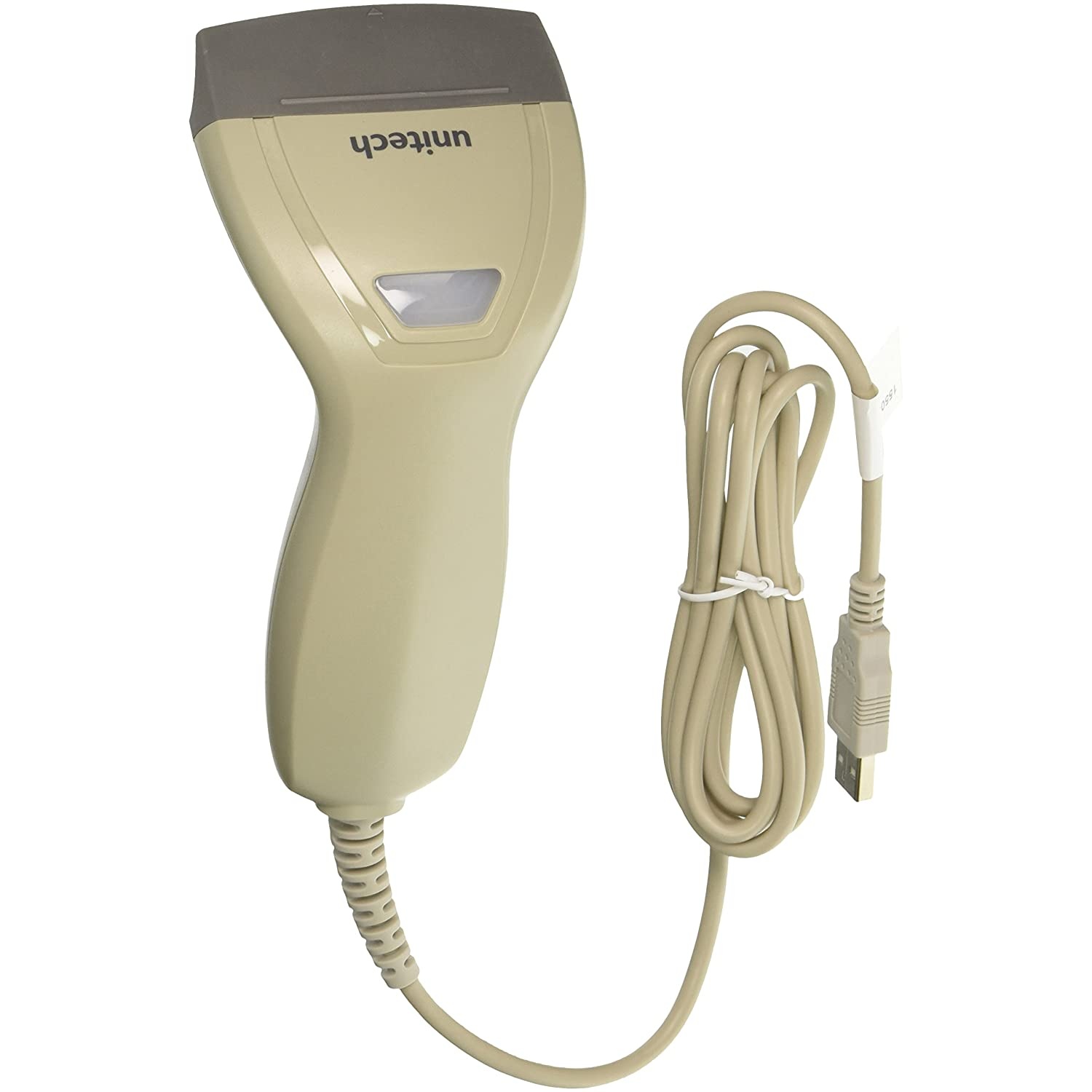 Unitech MS250-CUCL00-SG MS250 Barcode Scanner, Linear Imager, USB, Beige