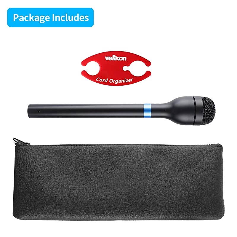 Dynamic Handheld Microphone OmniDirectional Mic for Speeches ENG Interviews Presentations and Music 70Hz15kHz with 3 Pin XLR Connector