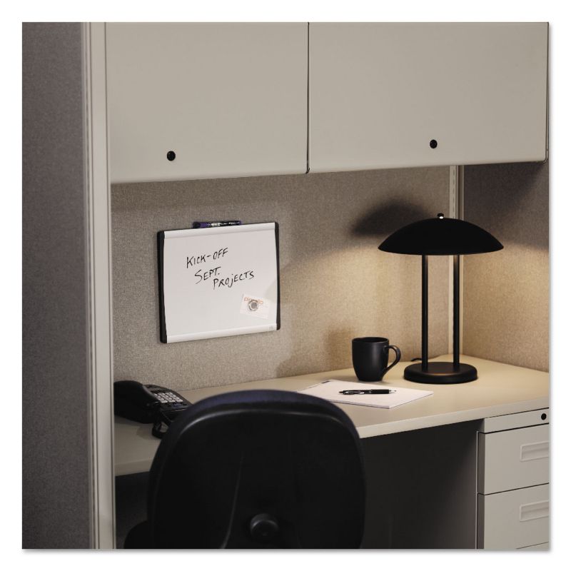 Quartet Magnetic Dry-Erase Board Steel 11 x 14 White Surface Silver Aluminum Frame ARC1411