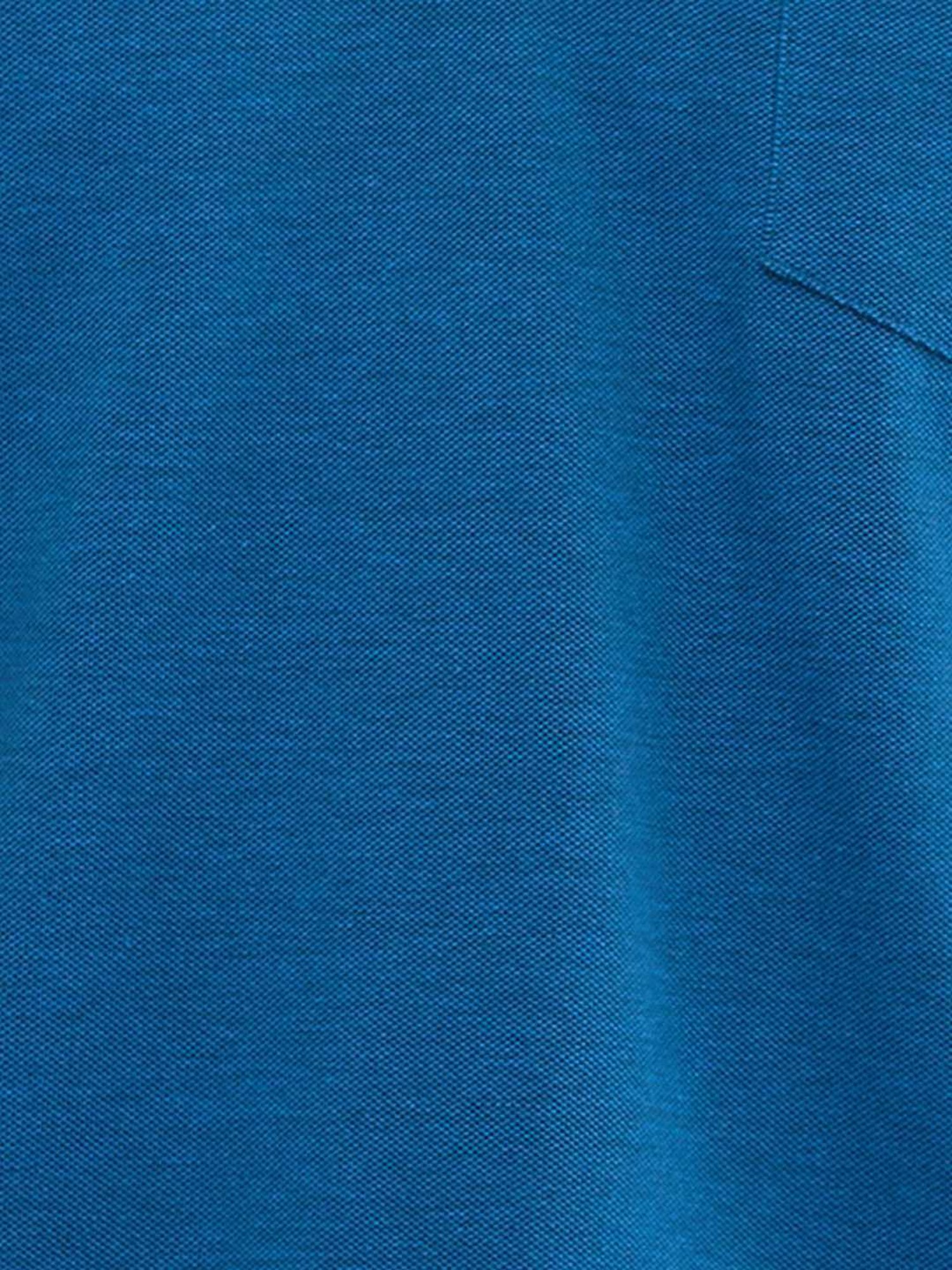 Raymond Blue Slim Fit Polo T-Shirt