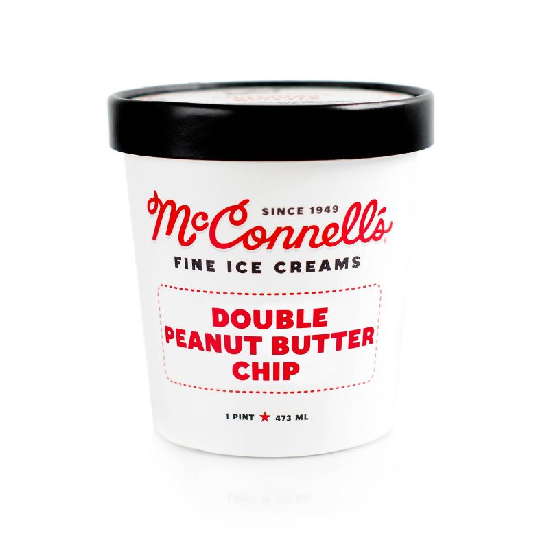McConnell's Double Peanut Butter Chip Ice Cream - 16oz