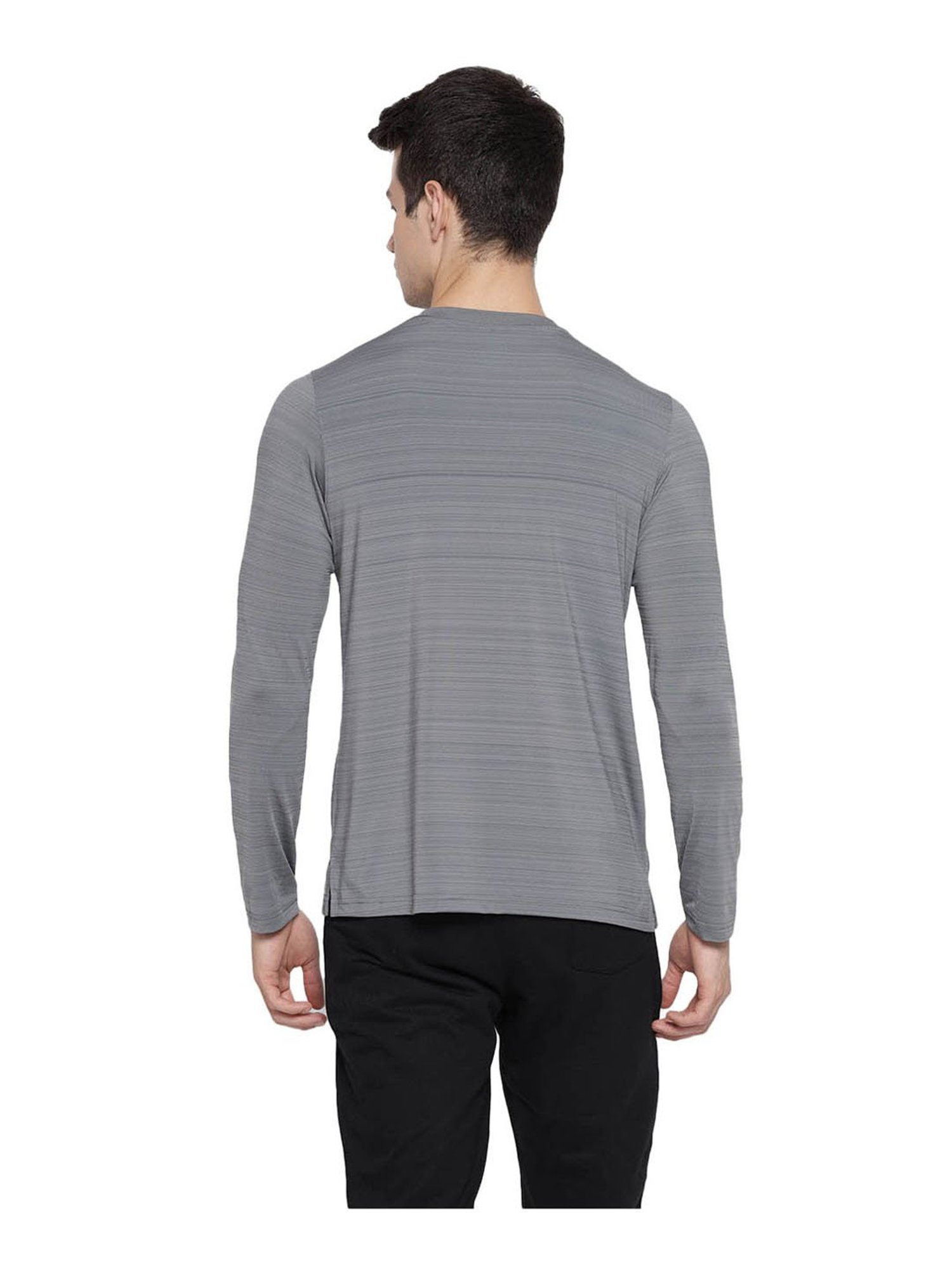 Turtle Grey Striped T-Shirt