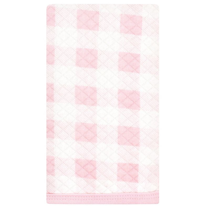 Hudson Baby Infant Girl Quilted Burp Cloths 10pk, Enchanted Forest, One Size