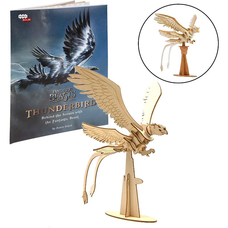 Incredibuilds Fantastic Beasts and Where to Find Them Thunderbird Book & Model Figure Kit