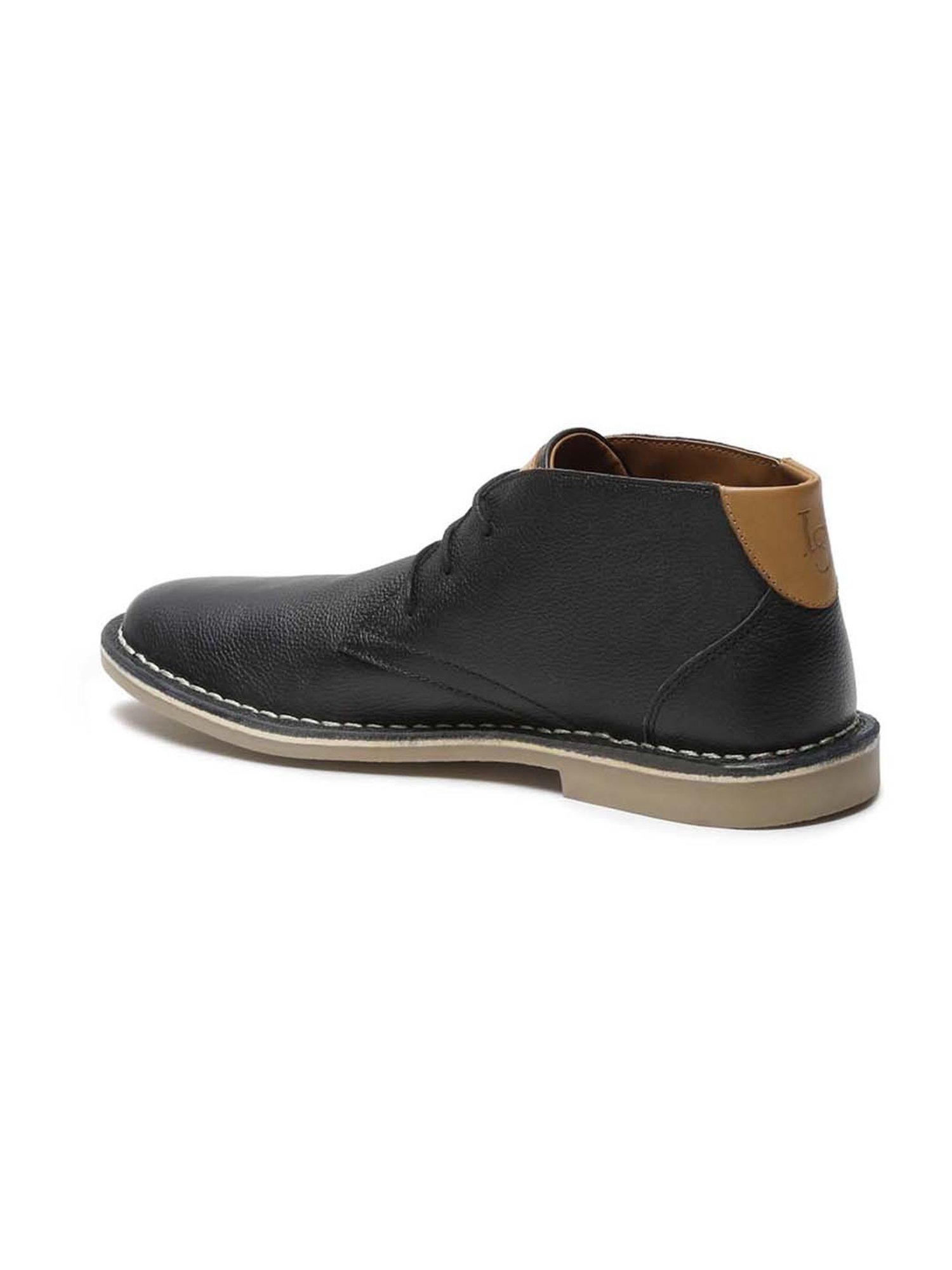 Louis Stitch Men's Obsidian Black Chukka Boots