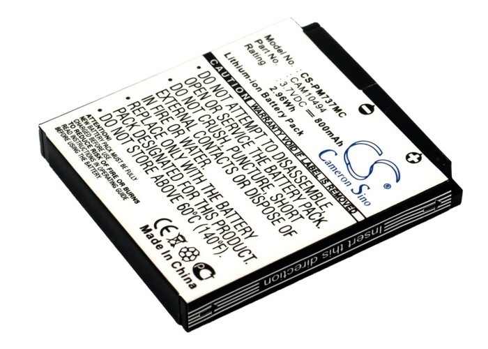 Battery Replacement for Polaroid M737 M737T T737 CAM10494