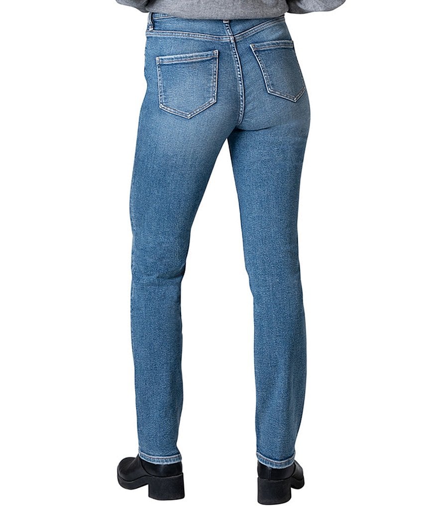 Jag Jeans Valentina High Rise Straight Leg Pull-On Jeans