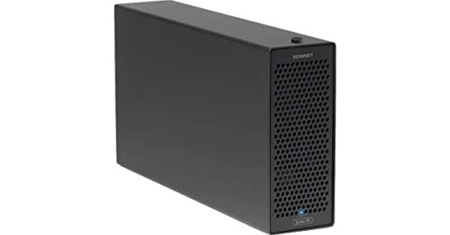 sonnet echo iii desktop a 3-slot desktop thunderbolt 3 to pcie card expansion system