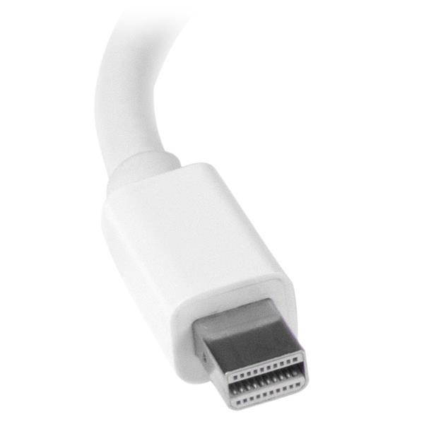 2-in-1 Mini DisplayPort to HDMI or VGA converter - White