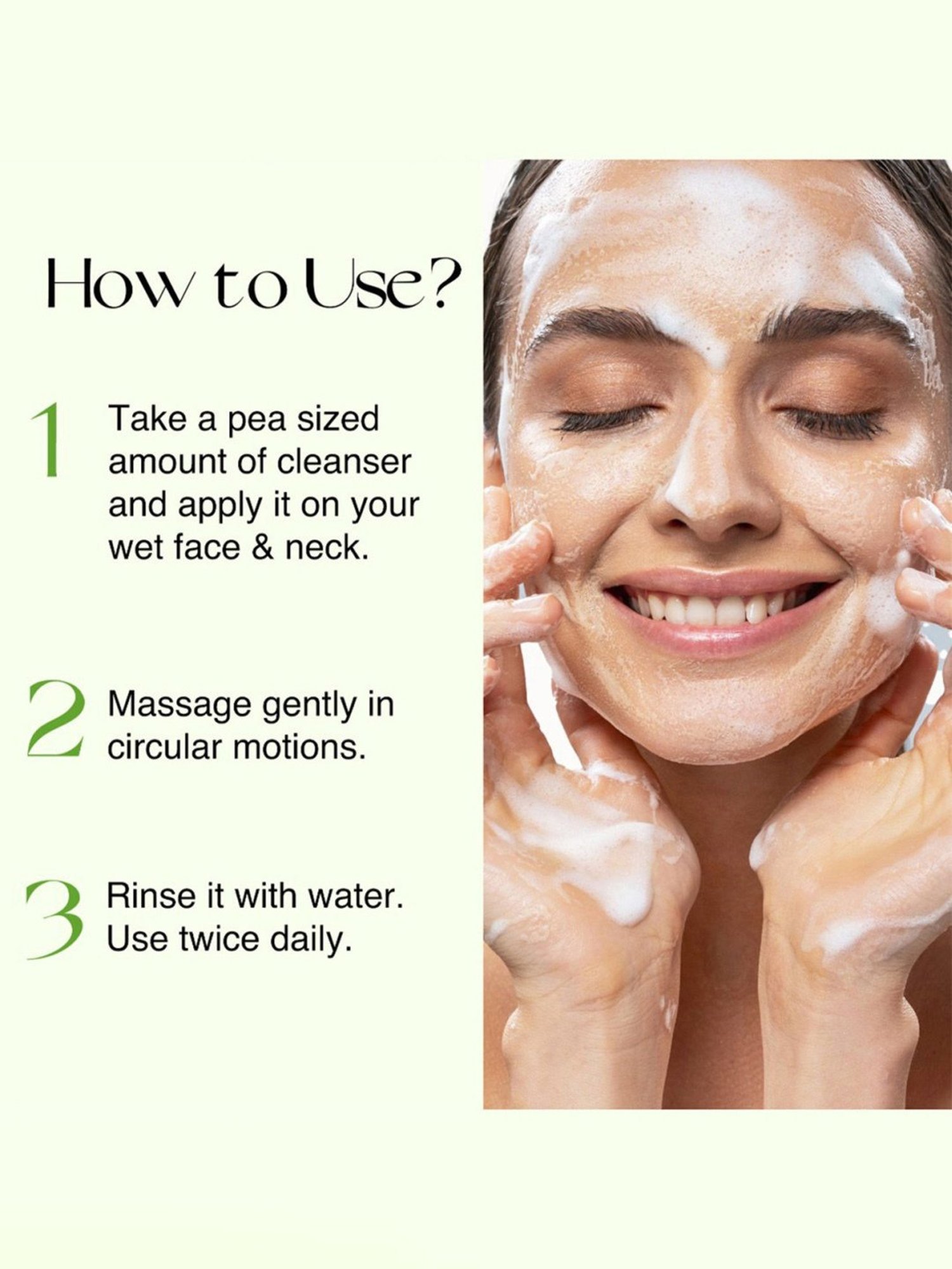 Nourish Mantra Green Tea Tatva Face Wash - 100 ml