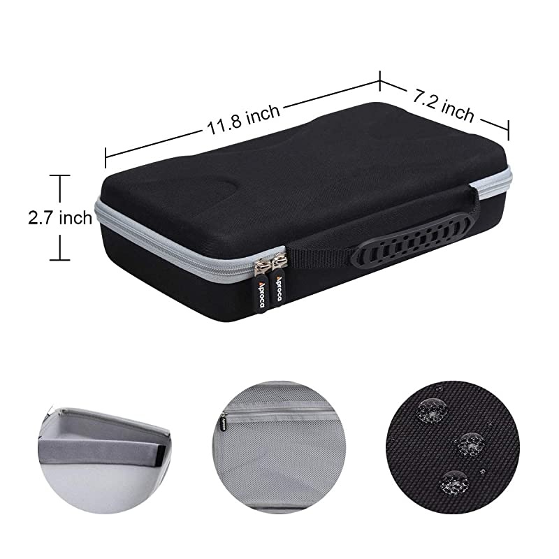 Hard Carrying Travel Case for APEMAN 9.5'' Portable DVD Player