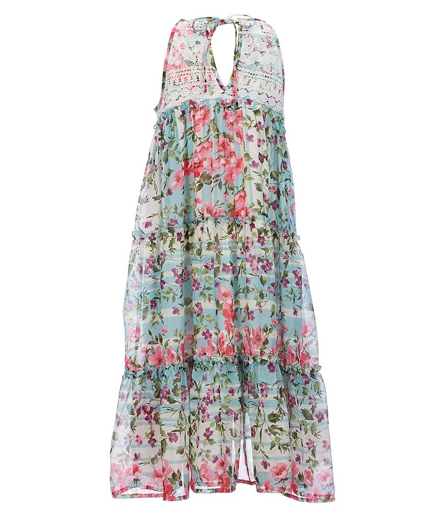 Mini Molly Big Girls 8-14 Ruffle-Sleeve Shift Dress