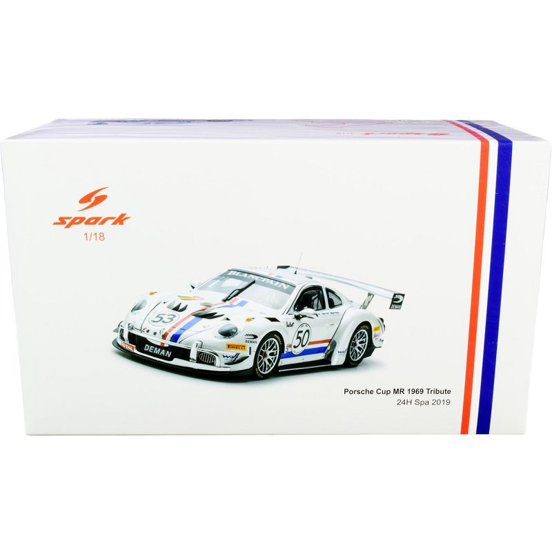 Porsche Cup MR #50 "1969 Tribute" 24H Spa (2019) Limited Edition to 500 pieces Worldwide 1/18 Model Car by Spark