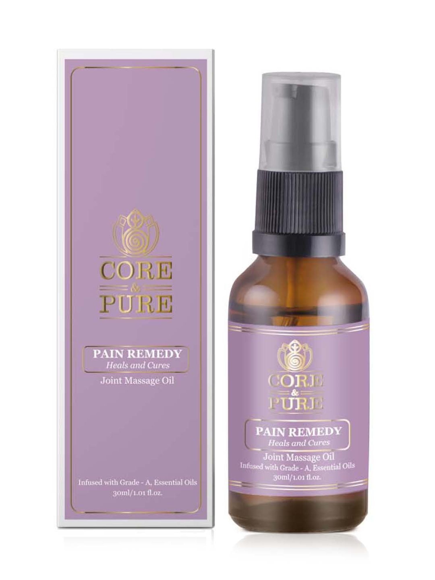 CORE & PURE Pain Remedy Oil - 30 ml