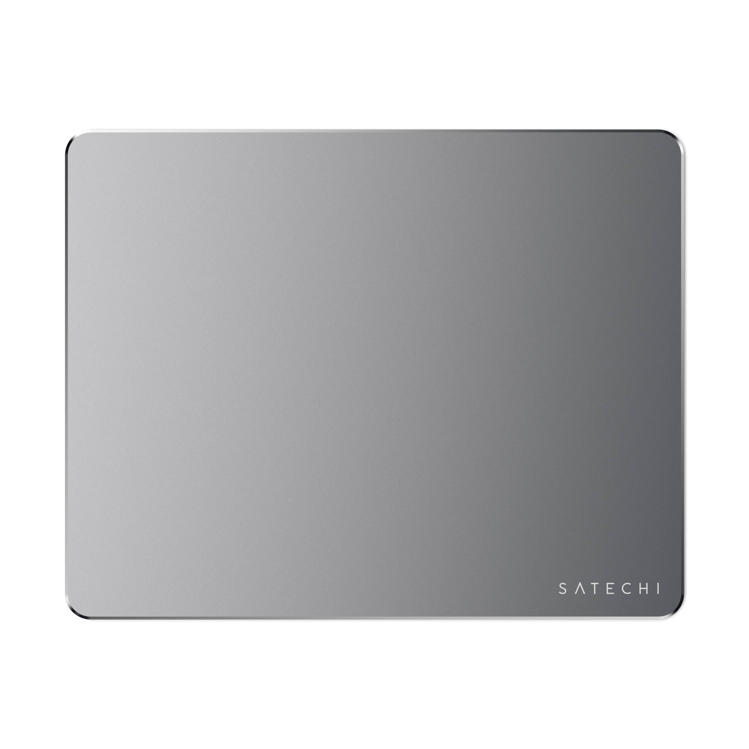 Satechi Aluminum Mouse Pad with Non-Slip Rubber Base - Compatible with Computers, Laptops and Desktops