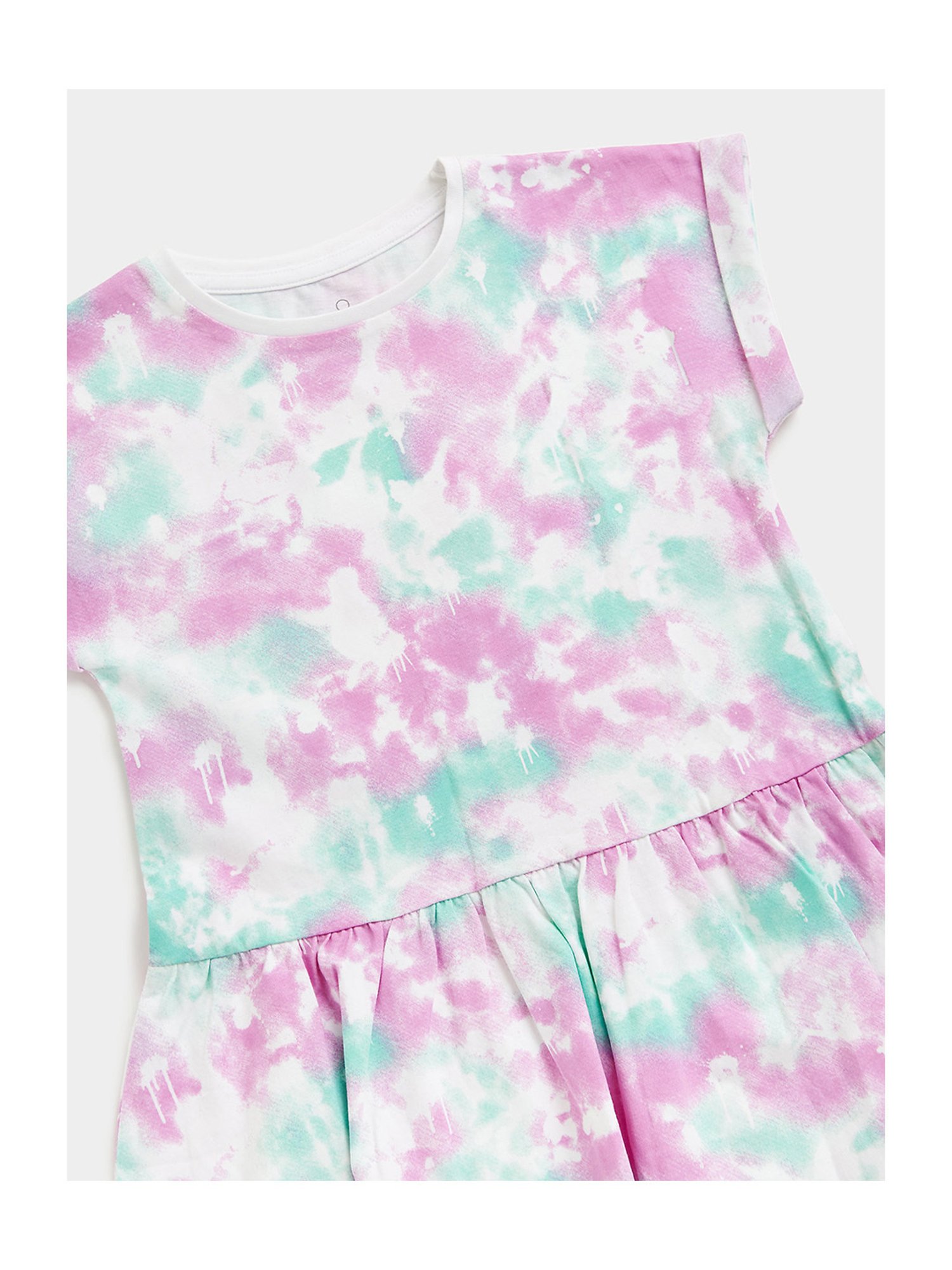 Mothercare Kids Multicolor Tie Dye Dress