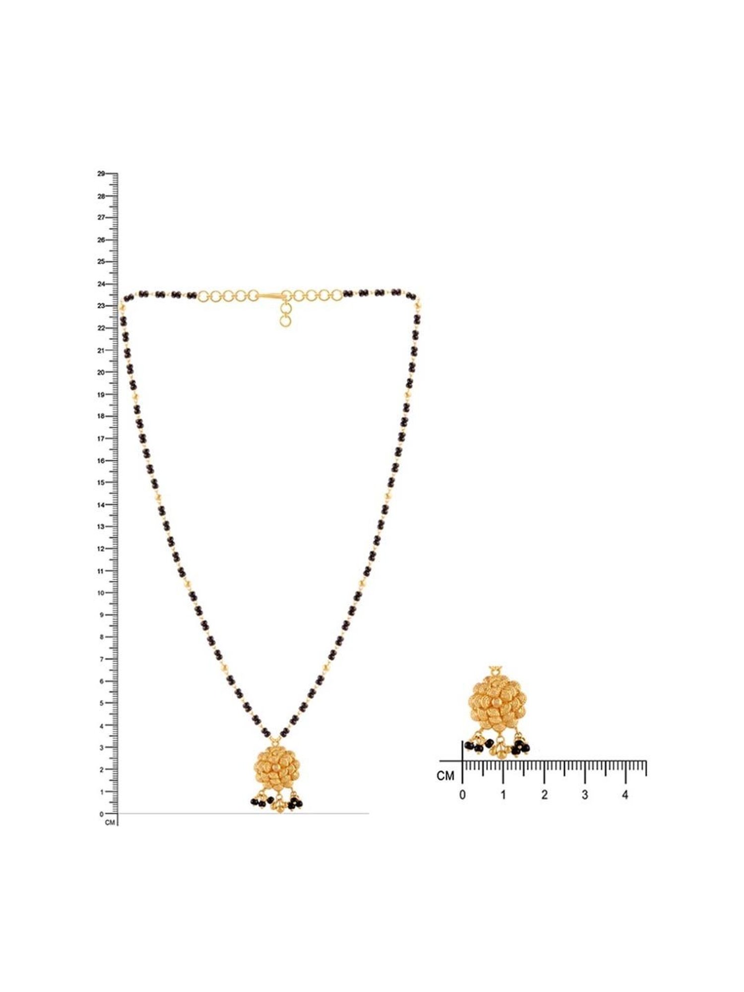 P.C. Chandra Jewellers 22k Gold Mangalsutra