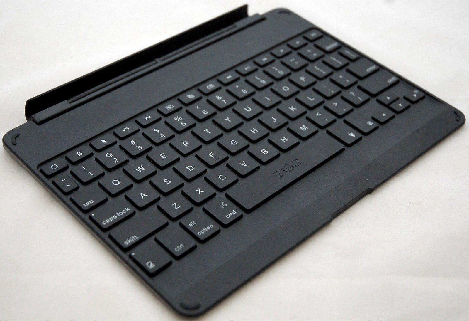 NEW Zagg Cover iPad Air Bluetooth Keyboard backlit keys laptop hinged case dock
